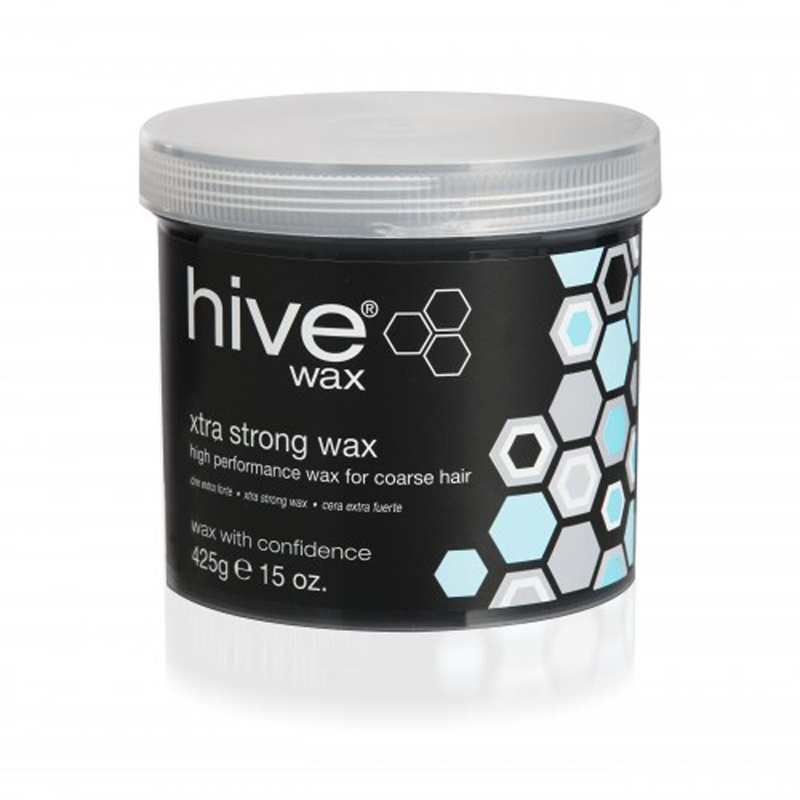 Hive Xtra Strong Warm Wax Strip Wax Ideal for Male Grooming 425g Pro
