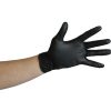 PRO Salons NITRILE Gloves (SMALL) Powder free Black LATEX FREE (100)